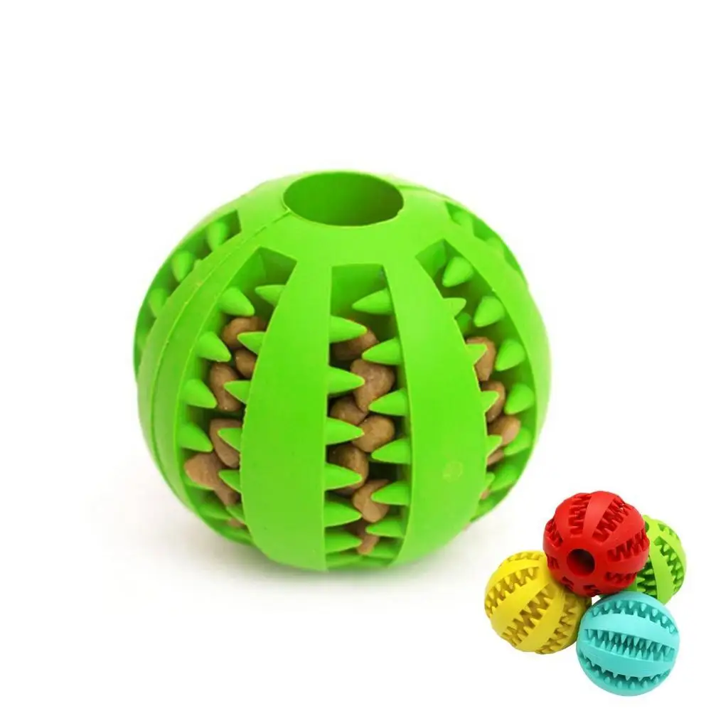 Игрушка для собаки интерактивные тренировочные резиновые шарики питомца кошки