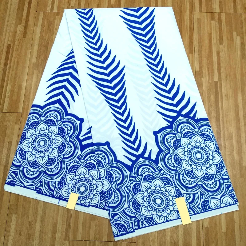 

100% polyester African wax printed fabrics veritable wax nigeria real wax wrappa ankara Africa java wax fabric 6yards for women