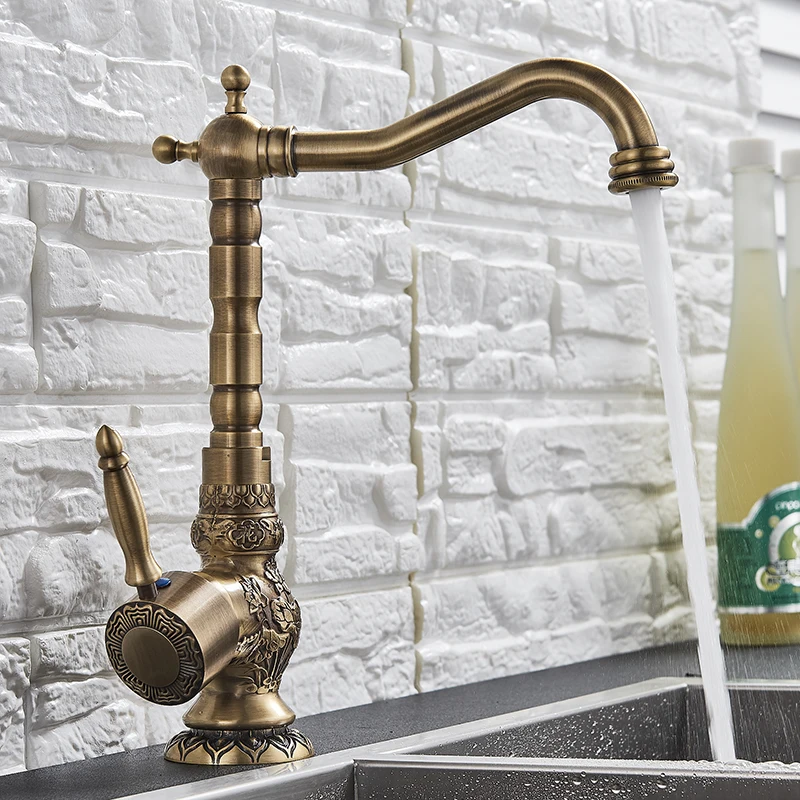 Латунный смеситель SHBSHAIMY для раковины в ванной комнате с одной ручкой и одним