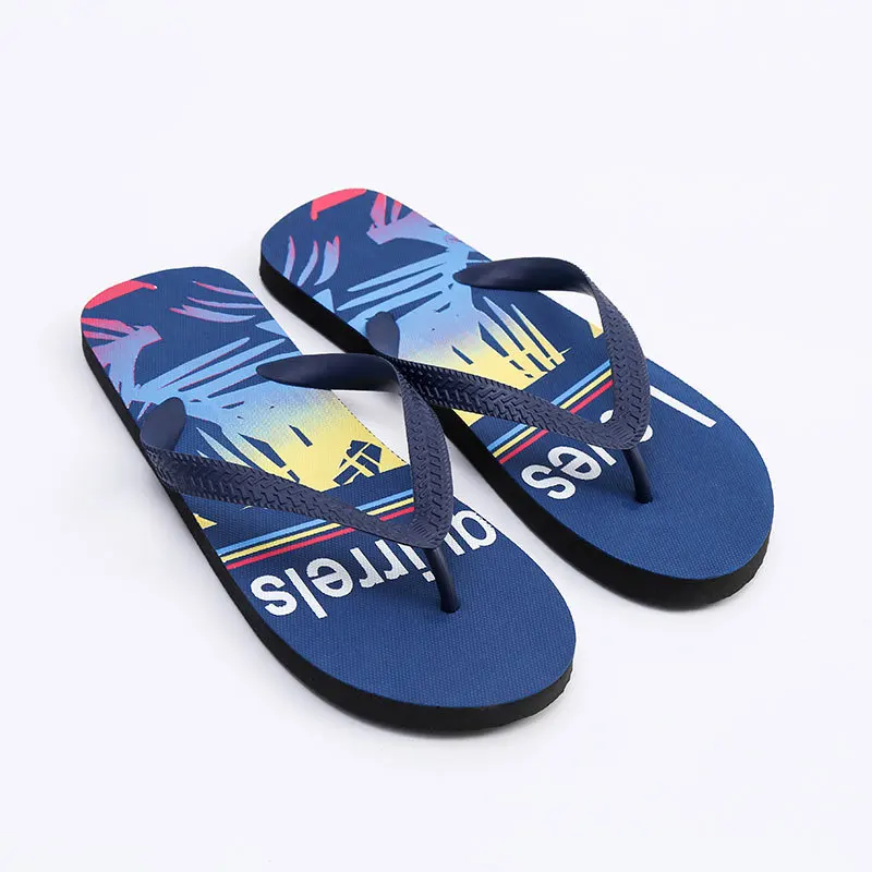

Summer Couple Flip-flops Men And Women Beckham With The Same Paragraph Beach Slippers Men's Sandals Clip Toe Drag Men's Shoes