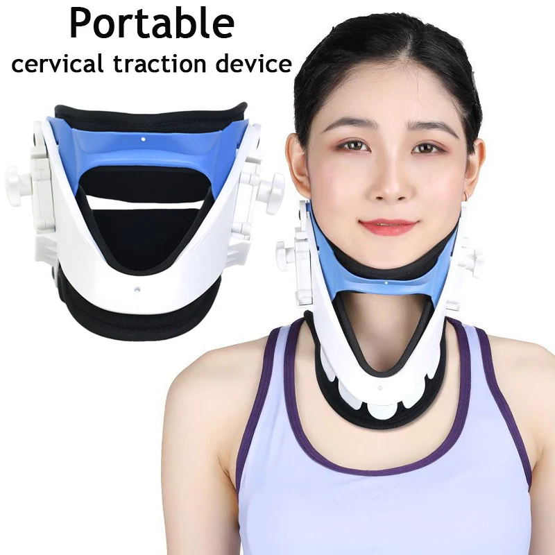 Регулируемое легкое устройство для вытягивания позвоночника домашний шейный
