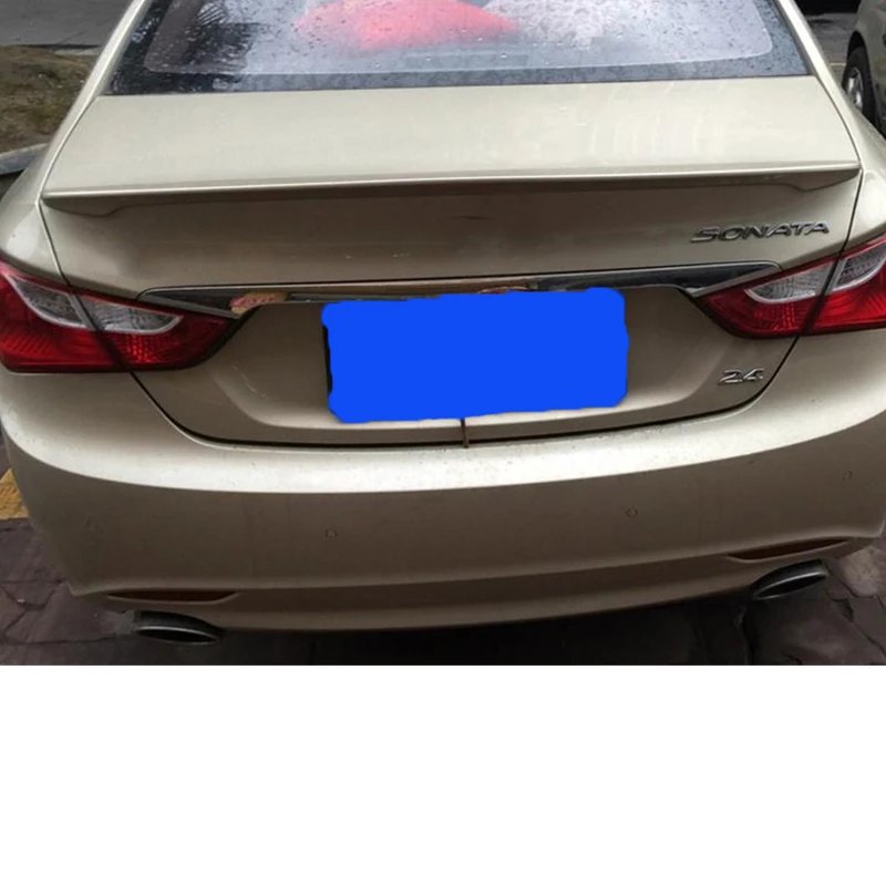 Для багажника автомобиля фотоэлемент Hyundai Sonata из АБС-пластика задние губы крылья
