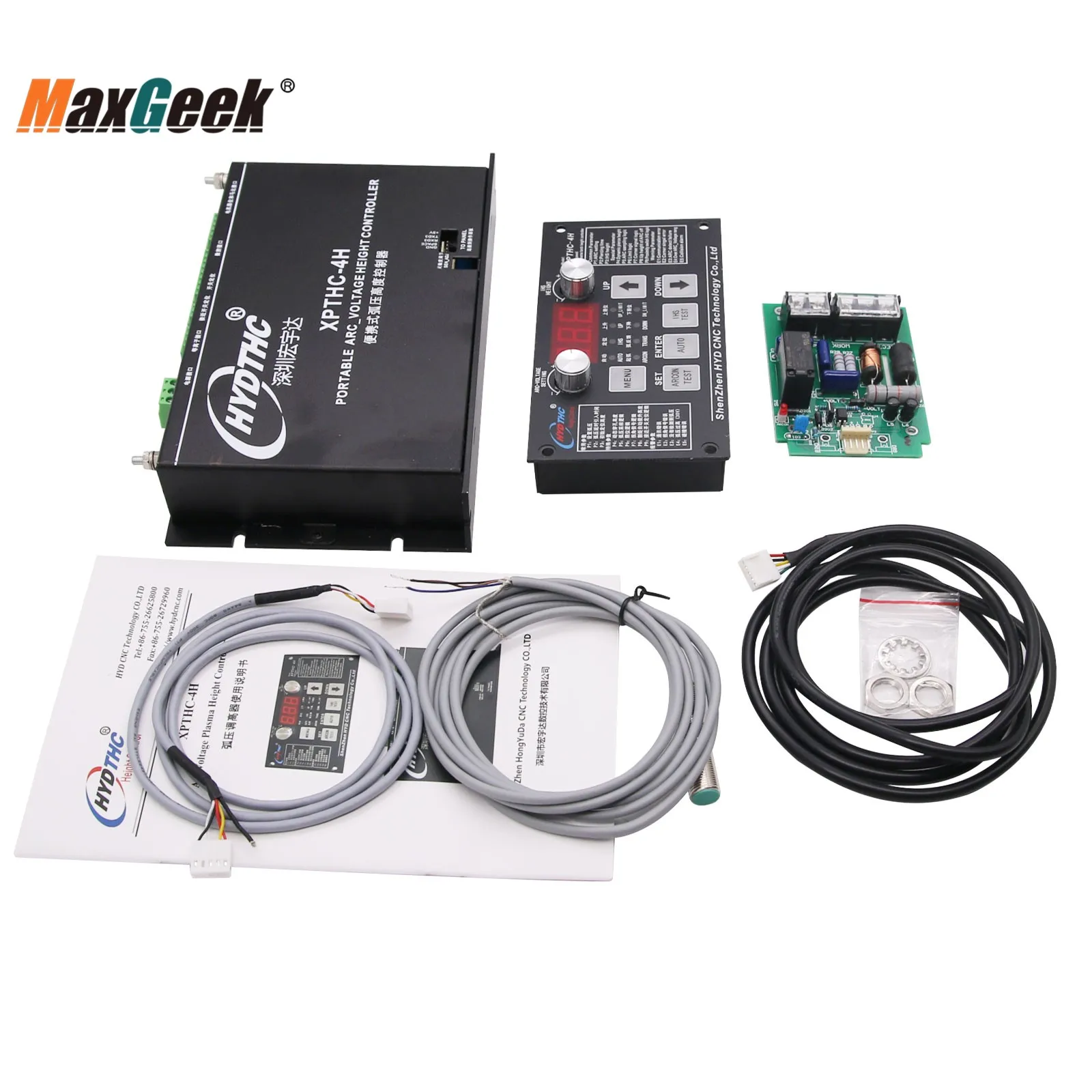 Maxgeek плазменный фонарь высота Управление THC комплект для станка с ЧПУ плазменные