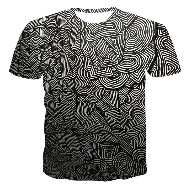 

2020 3d Printing New T -Shirt Hip Hop Abstract Style Shirt3d Printing 3d Printing Quick Drying T -Shirt Xxs -6xl