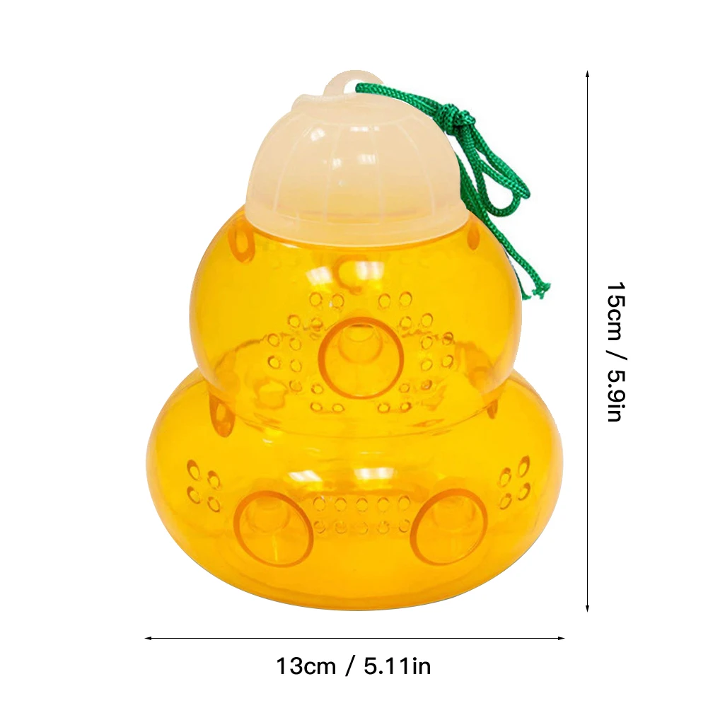 

1/2Pack Beehive Wasp Trap Hornets Jackets Spring Wasp Repellent Hornet Trap Bee Catcher Garden Wasp Killer Hornet Hanging Traps