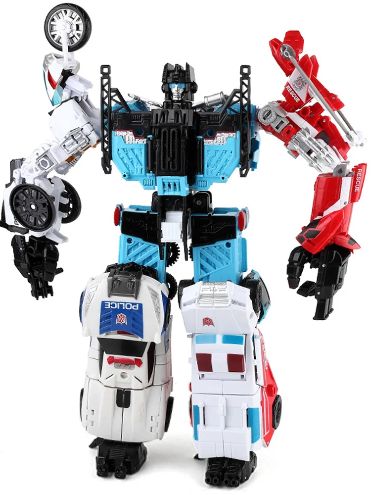 5 в 1 набор игрушек-трансформеров Defensor &amp Bruticus Superion IDW | Игрушки и хобби