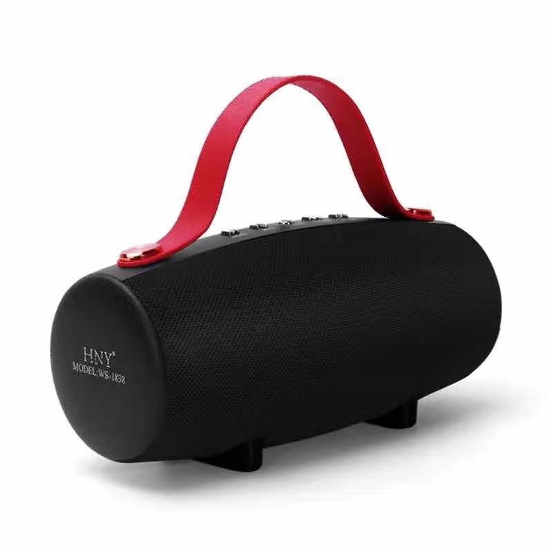 

HNY1838 Portable Wireless Bluetooth Speaker Outdoor Large Volume Portable Memory Card U Disk KTV speaker