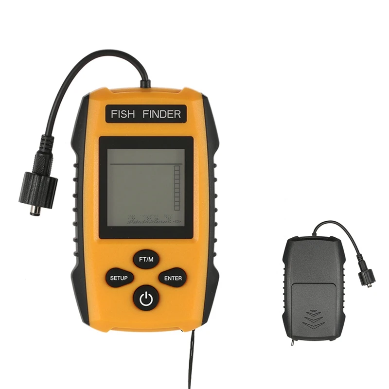 Хит HG-портативный гидролокатор рыболокатор эхолот рыболовное снаряжение с