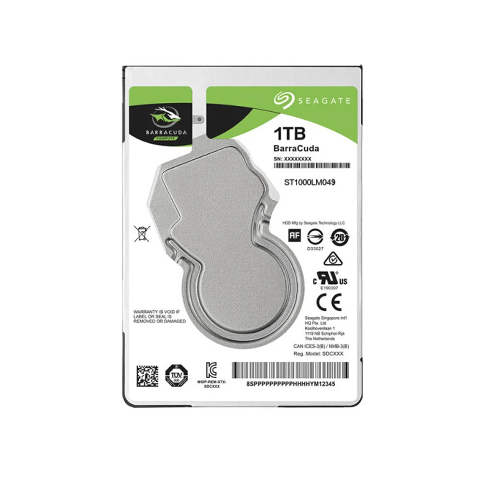 Внутренний жесткий диск Seagate Barracuda серия 1 ТБ 2 5 дюйма SATA 3 0 механический 7200 об/мин