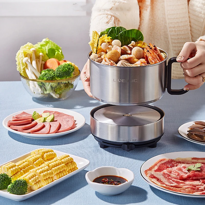 Мультиварка электрическая портативная из нержавеющей стали 220 В|Мультиварки| |