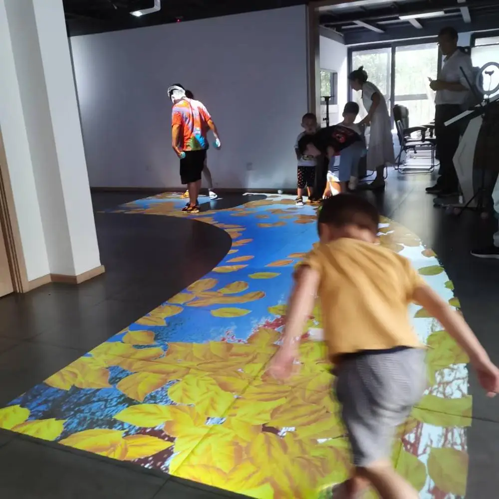 Интерактивная проекция пола DefiLabs рождественские Интерактивные эффекты |