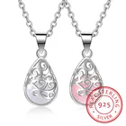 Цепочка-чокер женская из серебра 925 пробы, угловой разрыв пробы, лунный камень, опал, S-N83