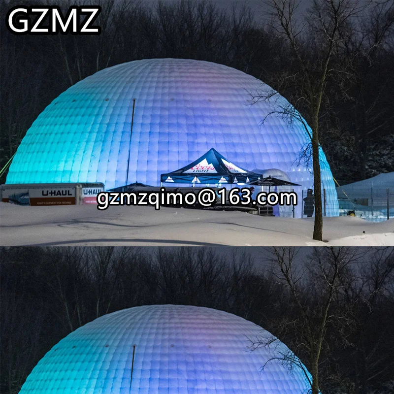 Verkaufen MZQM Riesigen Aufblasbaren Event Zelt, Aufblasbare Festzelt Dome Zelt, Outdoor Aufblasbare Zelt