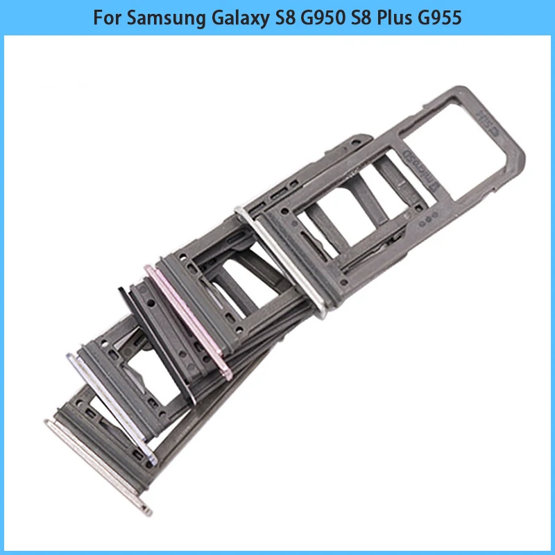 Новинка лоток для SIM карты S8 Samsung Galaxy G950 G950F Plus G955 G955F адаптер корпуса телефона карт