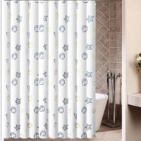 shower curtain ocean world pattern hotel waterproof hanging cloth printing curtains for bathroom 3jl554 jarlhome