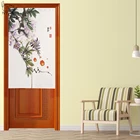 Китайский Винтаж Спальня белье половина Шторы декоративная перегородка для дома Ванная комната Норен