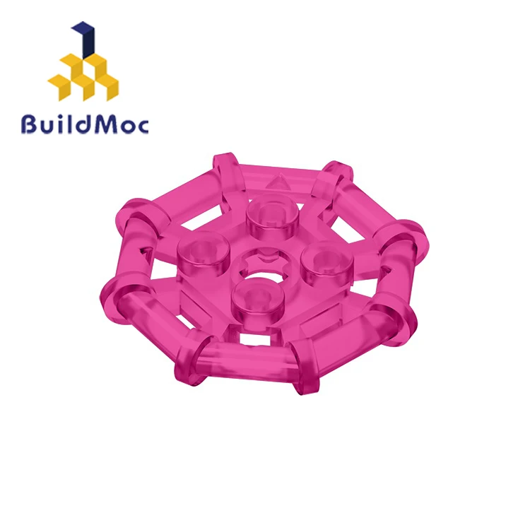 BuildMOC 75937 Модифицированная пластина 2x2 с рамкой восьмиугольный для строительных