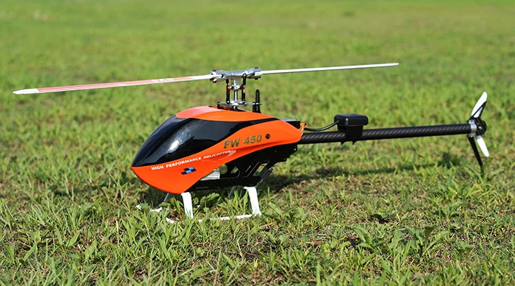 3D RTF 6CH RC умный вертолет FW450 2,4 GHz почти RTF Собранный RC вертолет