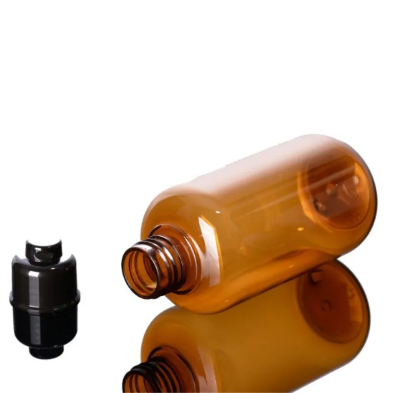 1pc 100/200/300ml Empty Cosmetics Container Acrylic Refillable Bottles Flip Cap Bottle for Skin Care Cream Shampoo Lotion Makeup | Красота и