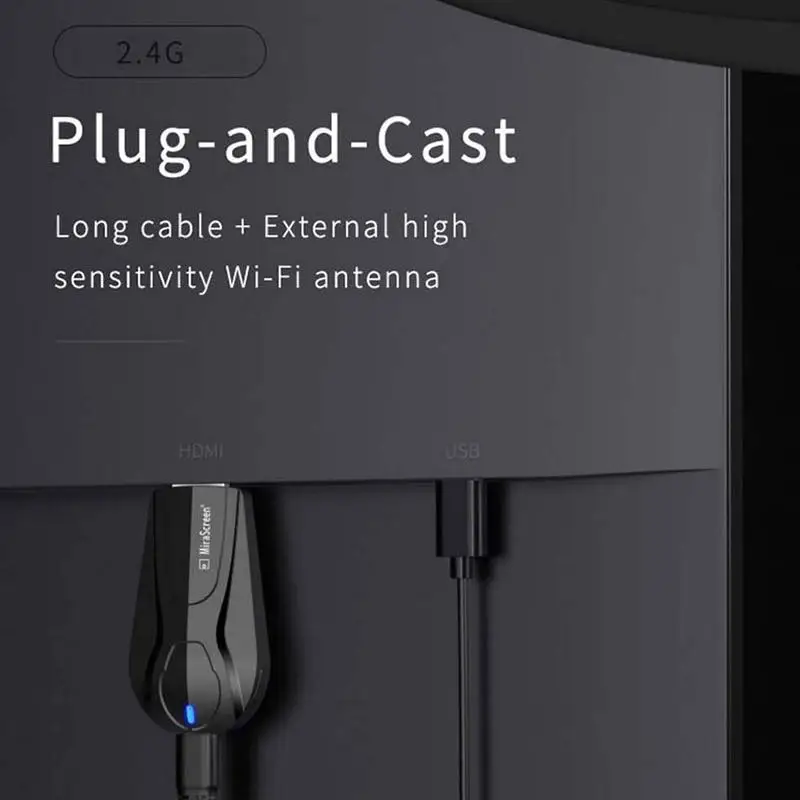 

Wireless Wifi Display Receiver Airplay For HDMI Dongle TV Stick Miracast Adapter For Chromecast Mirror Box For Laptop Mac