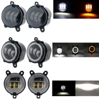 Противотуманные фасветильник для Газель Россия, машины, 3,5 дюйма, водонепроницаемые, 30 Вт, 6000 К, белого и желтого цветов, 2 шт.