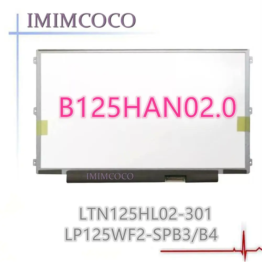 12 5 &quotсветодиодный экран для ноутбука B125HAN02.0 подходит LP125WF2-SPB3/B4 LTN125HL02-301 hp EliteBook 820