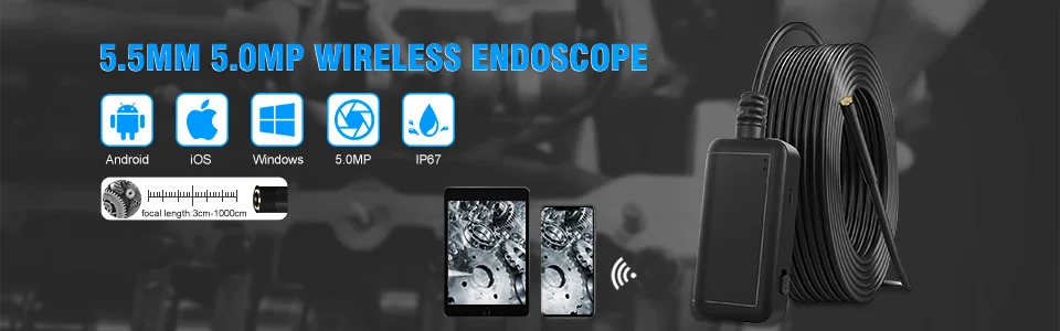 3,9 мм 3 в 1 Android эндоскоп камера IP67 водонепроницаемая змеиная камера с 6 светодиодными лампами для samsung huawei, LG, Xiaomi PC