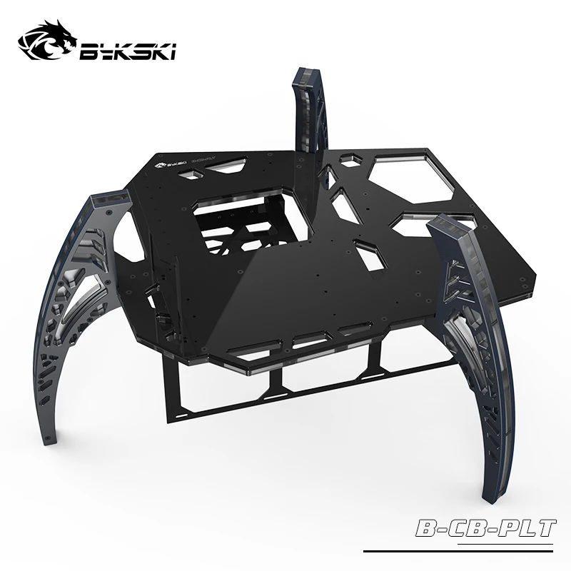 Bykski B-CB-PLT Computer case Spider Mines shape for water cooler Building E-sports MOD chassis Viper navigator series | Компьютеры и