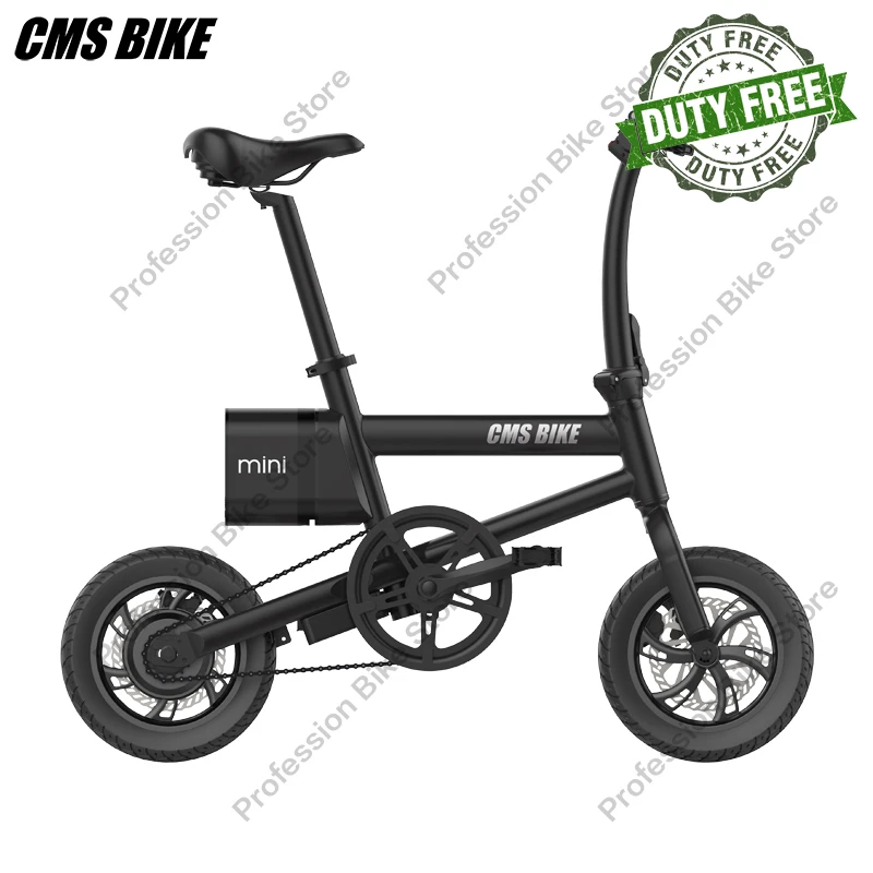 

CMSBIKE CMS-MINI 12-дюймовый колесный складной электрический велосипед для взрослых 250 Вт 36 В 5 Ач, горный электровелосипед, Электромобиль, дорожный ...