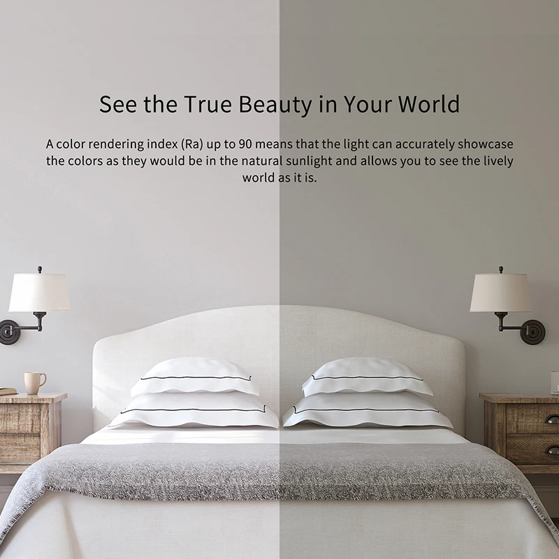 $129.99 New Yeelight Ceiling Light 450C/550C Arwen Smart LED RGB Colorful Adjustable Brightness Work With OK google Alexa mijia