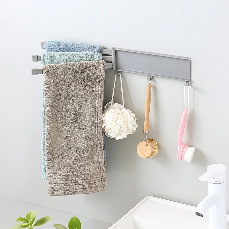 

1 Pcs Storage Rack Holder Towel Shelf Wall Hanging Roll Paper Durable For Bathroom Kitchen HUG-Deals