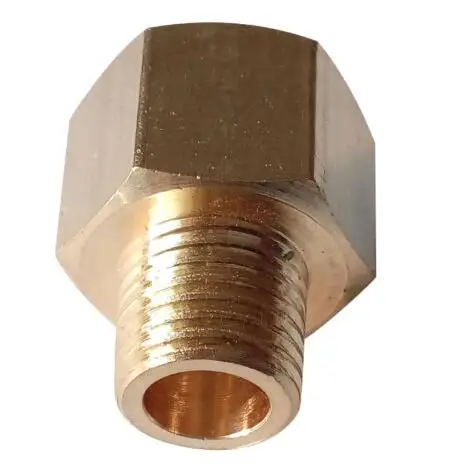 

BSP-NPT Adapter 1/4" Male NPT to 1/4" Female BSP Brass Pipe Fitting 1/4PT 3/8PT /1/2PT 1/8PT