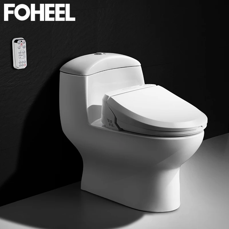 FOHEEL Смарт сиденье для унитаза электрическое биде крышка смарт с подогревом