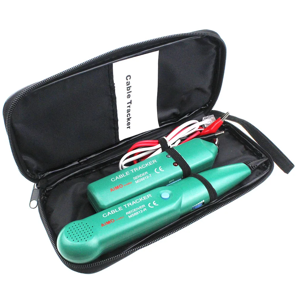 Low Price MS6812 LAN Network Cable Tester Telephone Phone Wire Tracker Tracer for UTP STP Cat5 Cat6 Line Finder | Мобильные телефоны