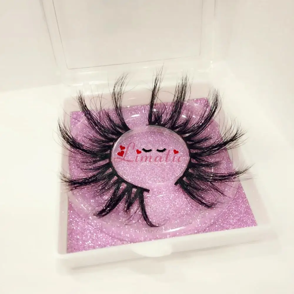 Ресницы Limatic 27 мм норковые для наращивания серии MG накладные ресницы из норки