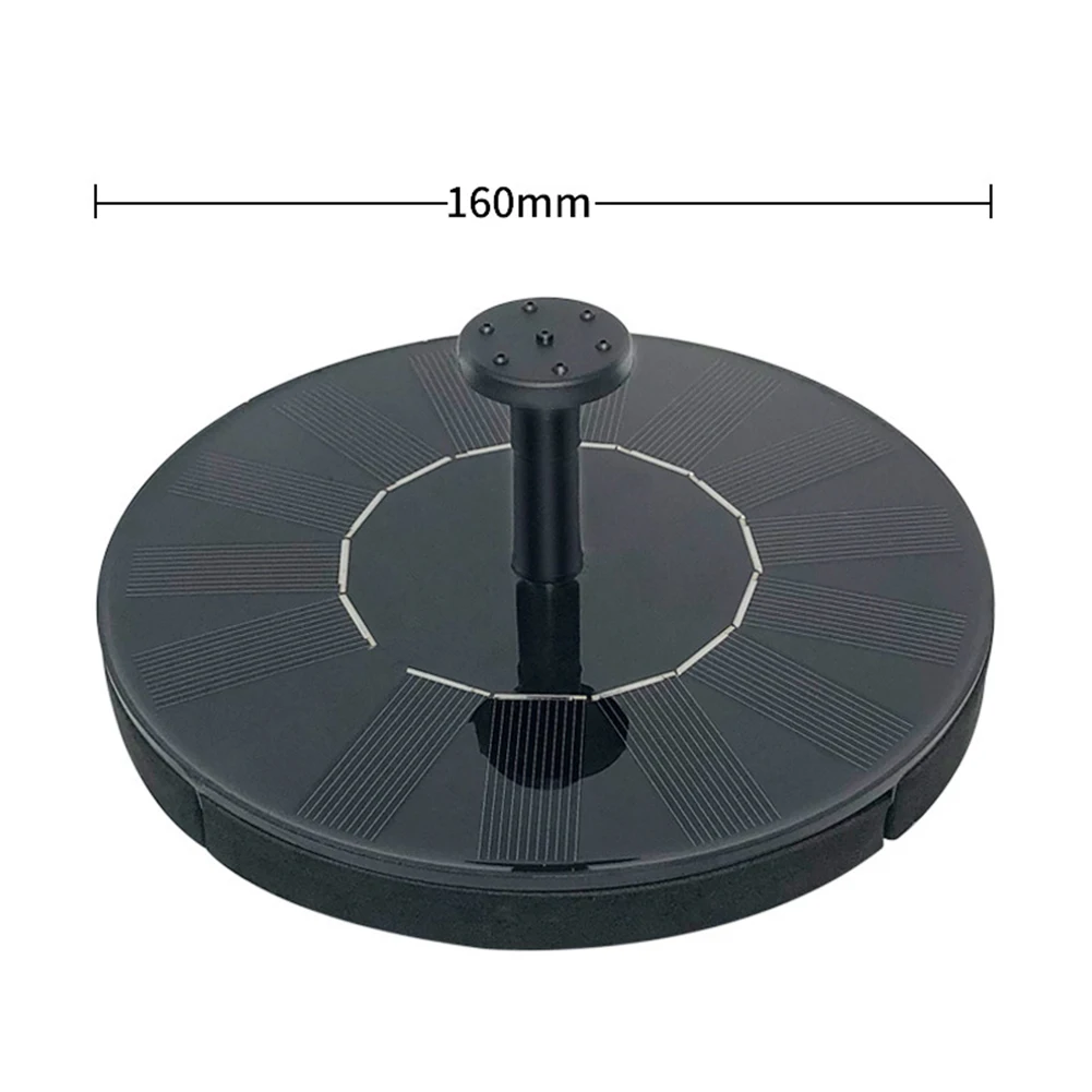 

Solar Fountain PumpSolar Bird Bath Fountain PumpSolar Panel KitWater Pump Outdoor Watering Swimming Pool Spray Pump #W