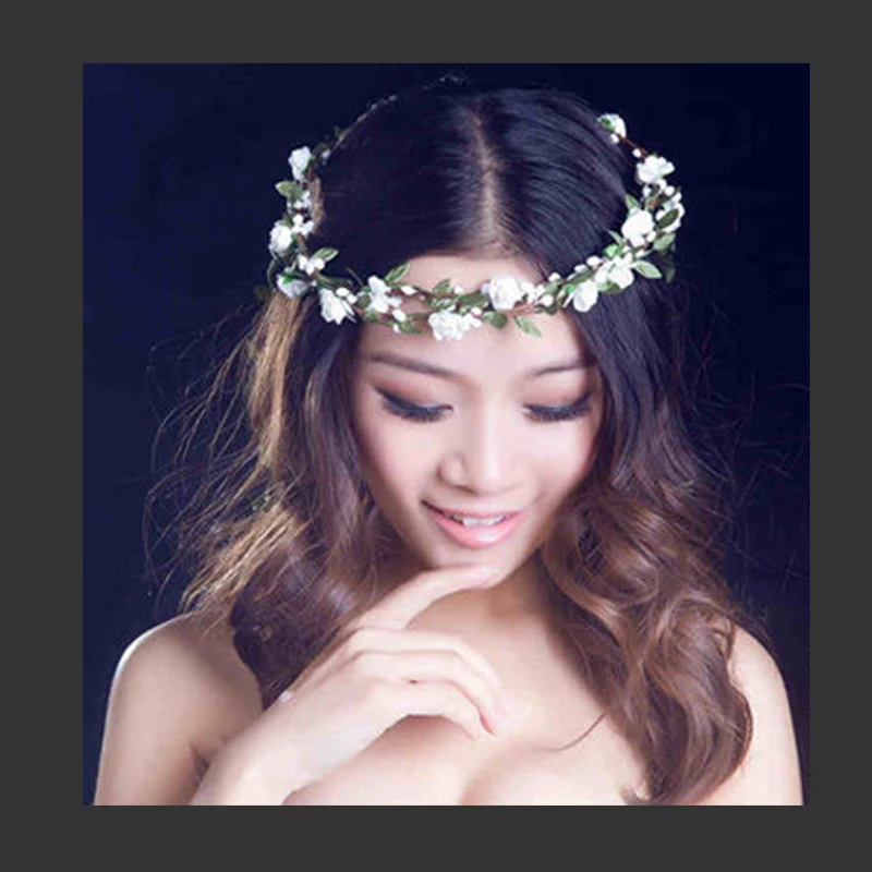1 шт. женский цветочный ободок для подружки невесты летняя повязка волос