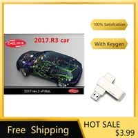 2021 hot sale for delphis 2017 r3 with keygen ds150e for delphis diagnostic bluetooth vci vd obd2 scanner for cars and trucks