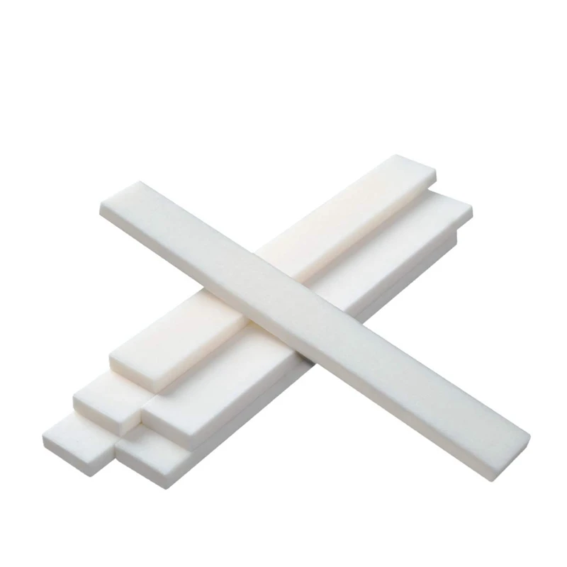 Bone Guitar String Bridge Saddle for Acoustic Classical Mandolin Banjo Ukulele 80x3x10mm | Спорт и развлечения