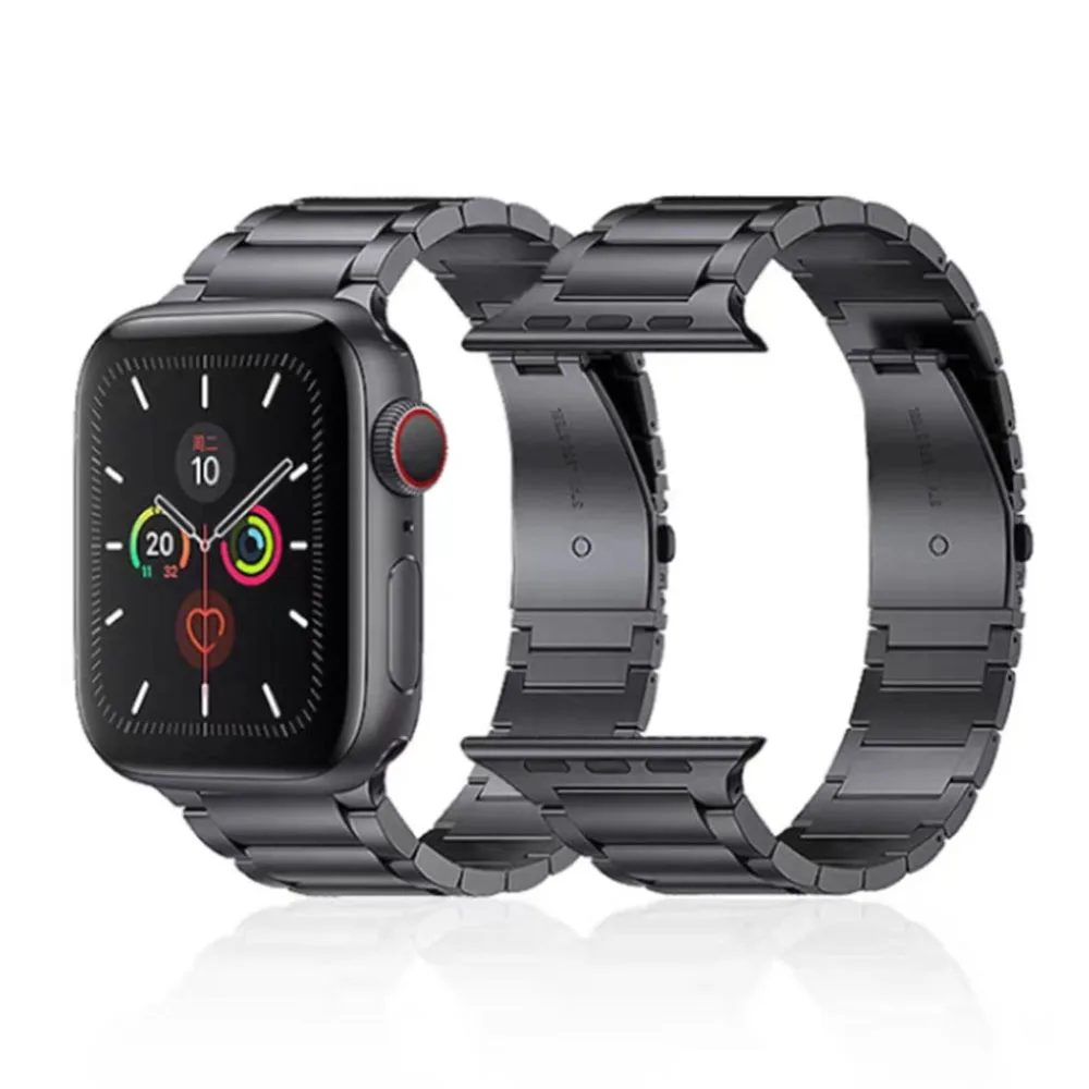 

Ремешок из нержавеющей стали для Apple Watch 6 5 4 3 2 42 мм 38 мм 40 мм 44 мм
