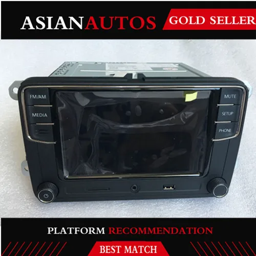 RCD330G Plus RCD330 6 5 &quotΦ для VW Passat Polo Golf Jetta CC Tiguan автомобильное радио 6RD035187A | Автомобили и