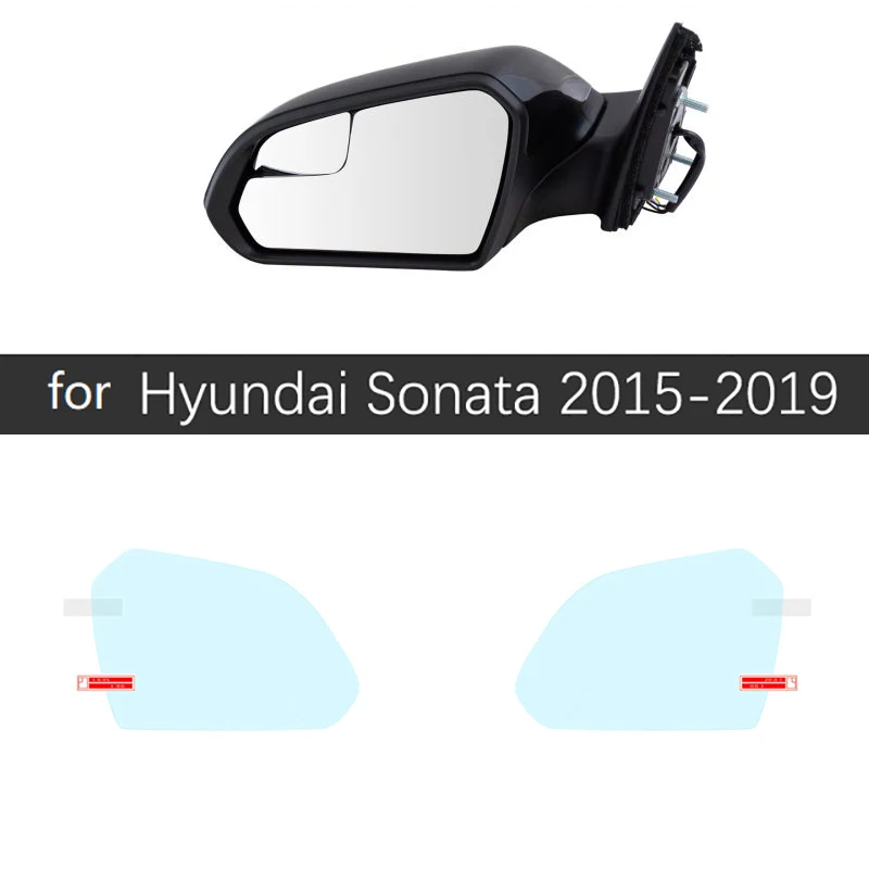 Для Hyundai Sonata YF LF 2010~ полное покрытие противотуманная пленка зеркало заднего вида противотуманные аксессуары 2013