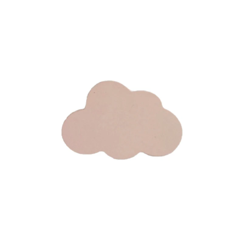 

Nordic style wooden cloud hook children's room children's clothing store decorative wall stickers