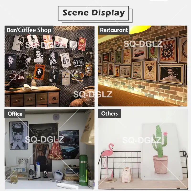 

[SQ-DGLZ]City Scenery Metal Sign Vintage Metal Plaque Travel Plates Decor For Pub Bar Home Wall Decor Tin Signs Country Poster