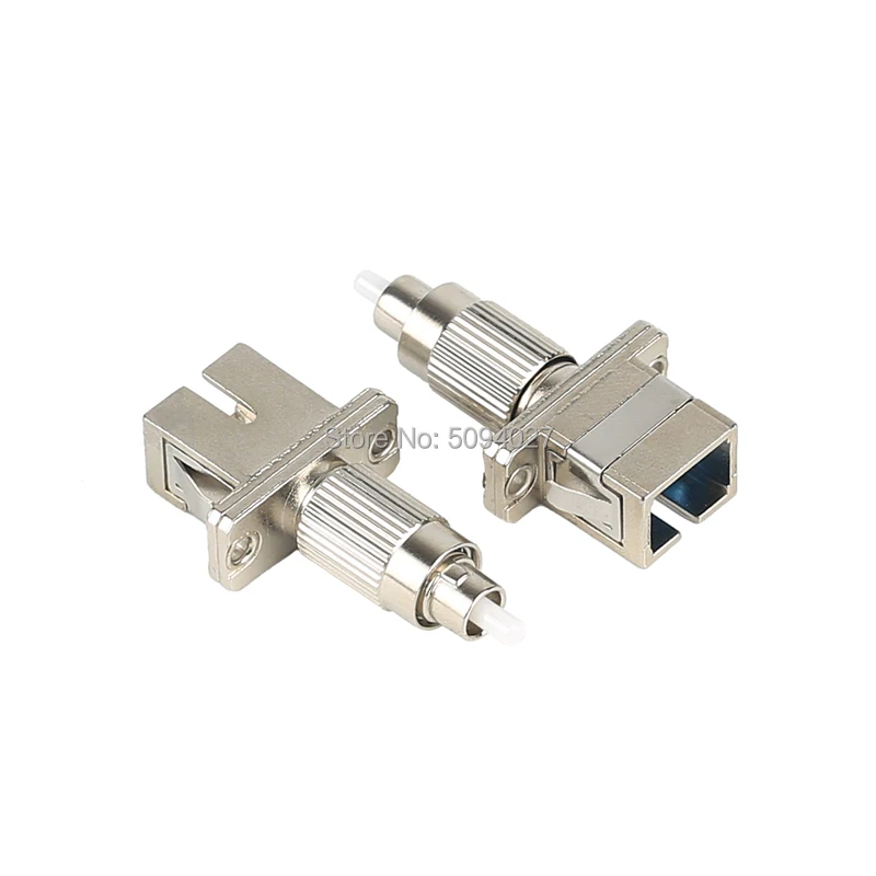 

SC Female to FC Male Fiber Optic Adapter Optical Adaptor for Optical Power Meter Visual Fault Locato Flange coupler adapterFC-SC