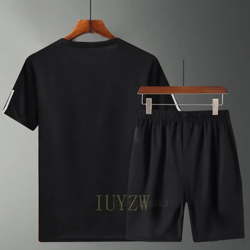 

Fishing Set Outdoor Sporswtear Short Sleeve and Shorts Suit Fishing Clothing for Men Breathable Summer Clothes Fishing Wear