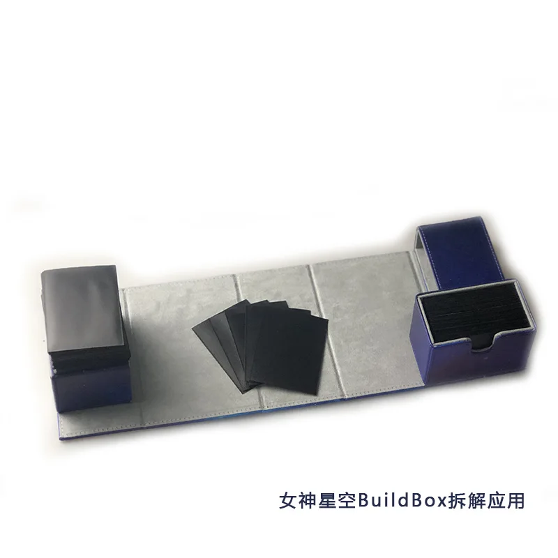 Кожаный чехол для карт Time Walker ручной работы деревянная коробка сражений с землей и облысением может вмещать