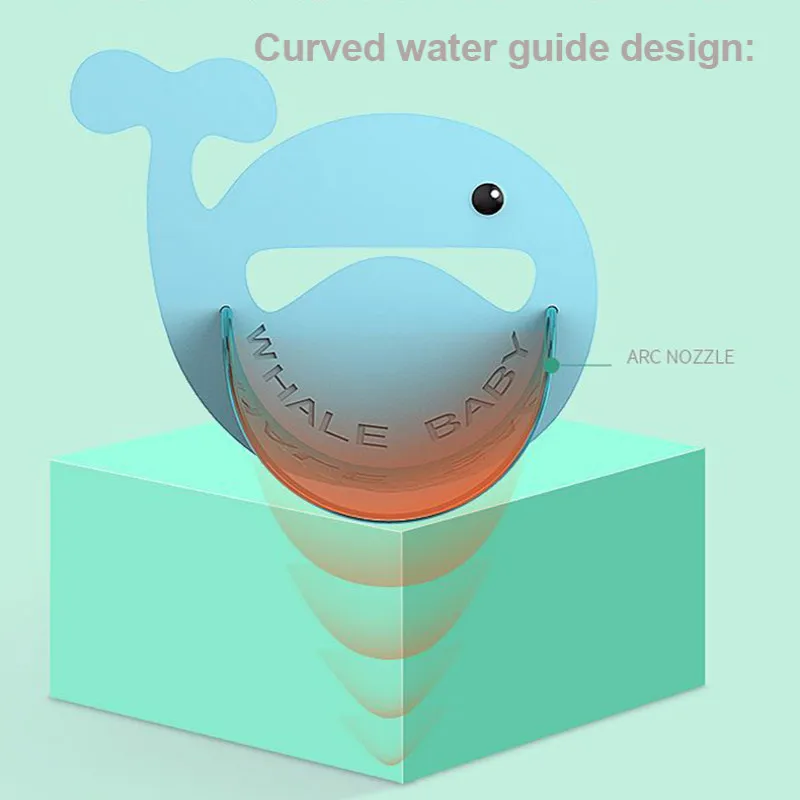 Мультфильм смеситель расширитель Малыш Дети Ручная стирка устройства рукоятка