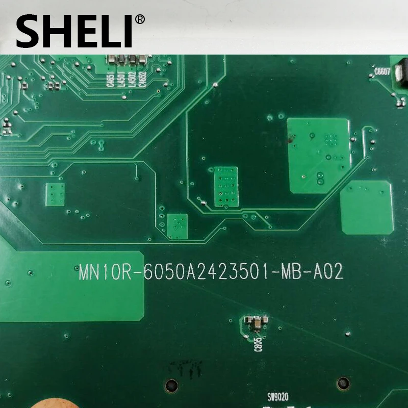 Материнская плата для ноутбука TOSHIBA Satellite C650 C655 HM65 6050A2423501-MB-A02 6050A2423501 V000225140 SLJ4P |