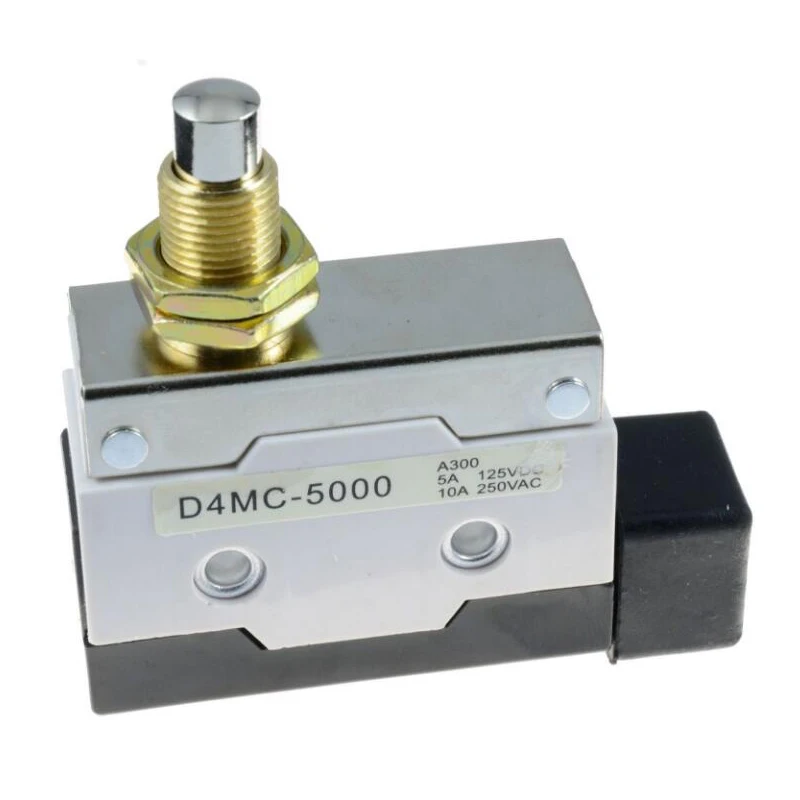 Кнопочный Плунжер, микро концевой выключатель SPDT 250VAC 10A D4MC-5000